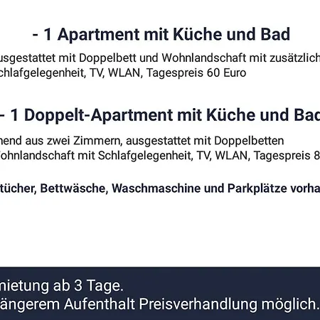 Monteurwohnung/monteurzimmer In Naehe Brunsbuettel Homestay
